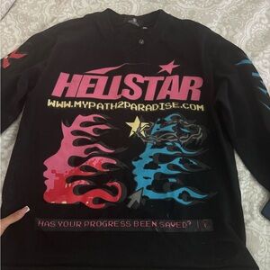 Hellstar Black Long Sleeve Tee